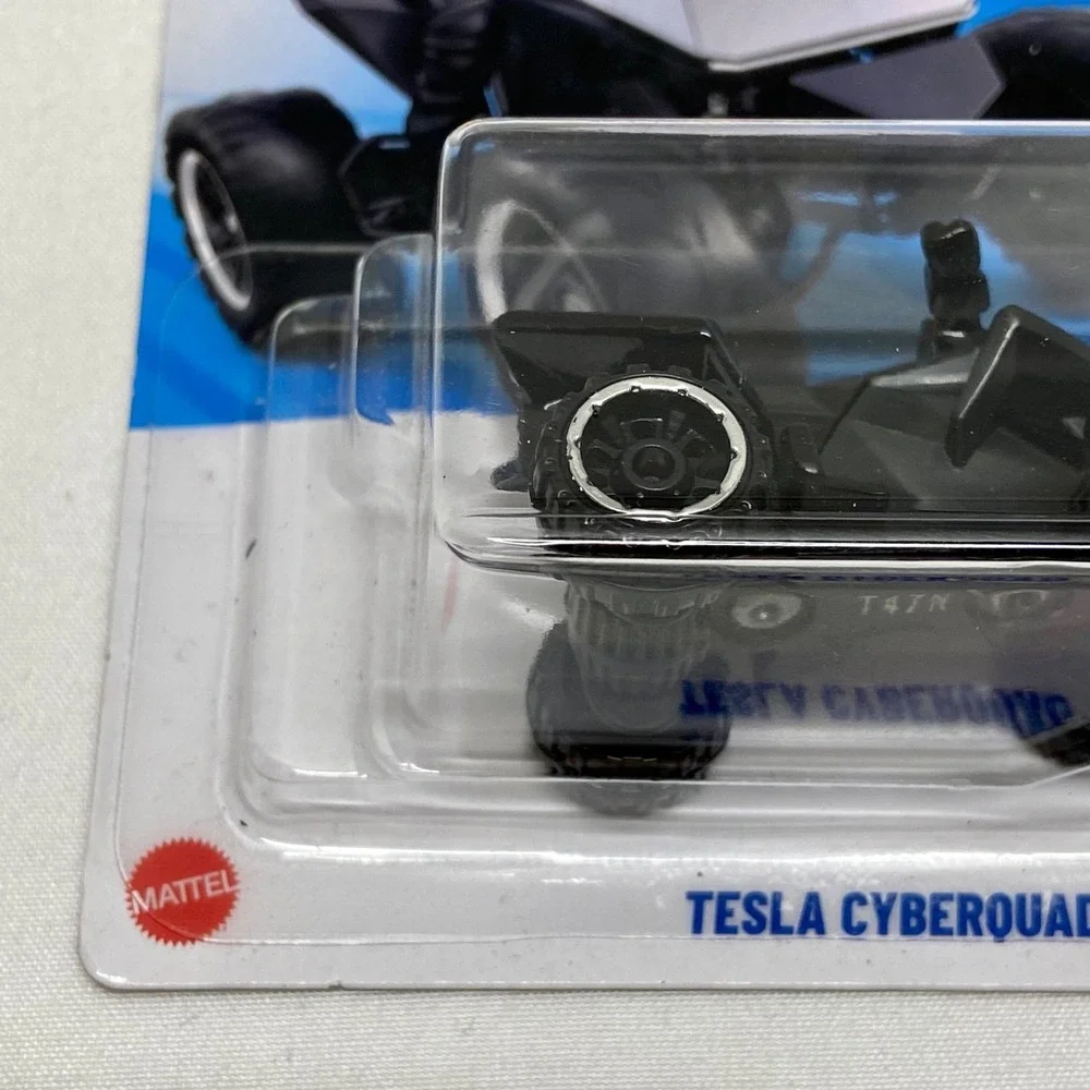 Hot Wheels Tesla Cyberquad 82/250 HW Dirt 4/10 Silver Die-cast ATV 1/64 NIP 2025